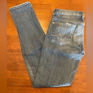 7 for All Mankind Roxanne Skinny Jeans Sz 29
